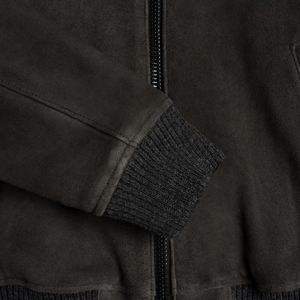 Bomber Jacket | Dark Grey - Image 8