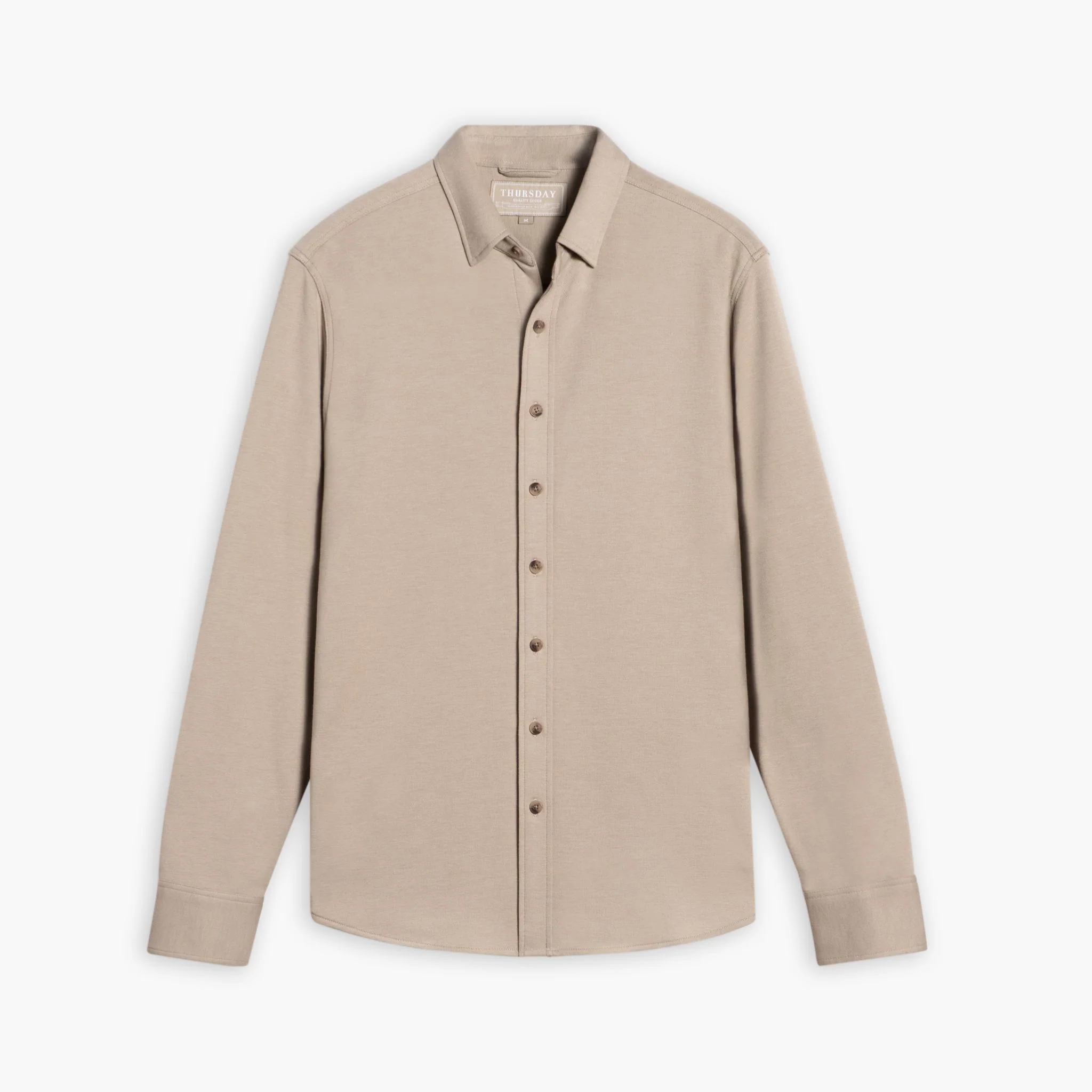 Everyday Button-Down Shirt | Taupe