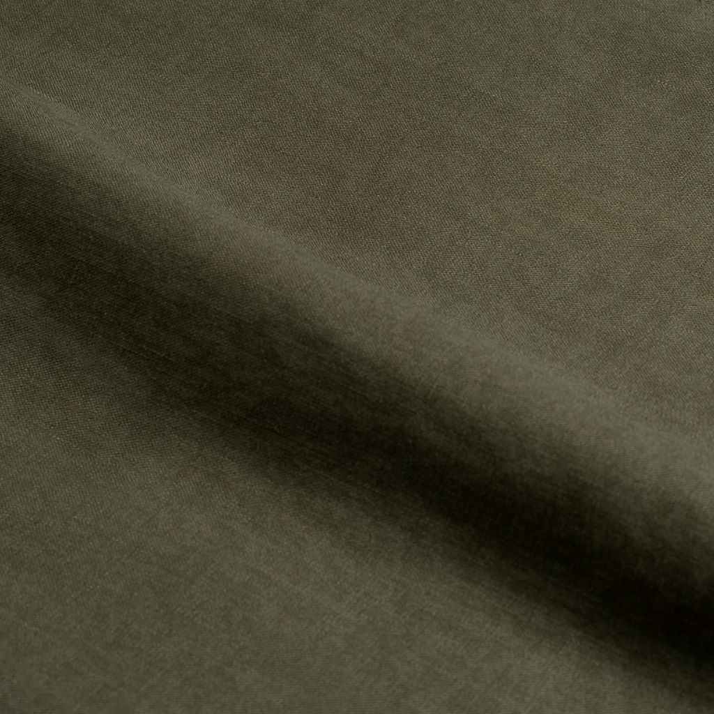 Linen Camp Shirt | Olive - Image 5