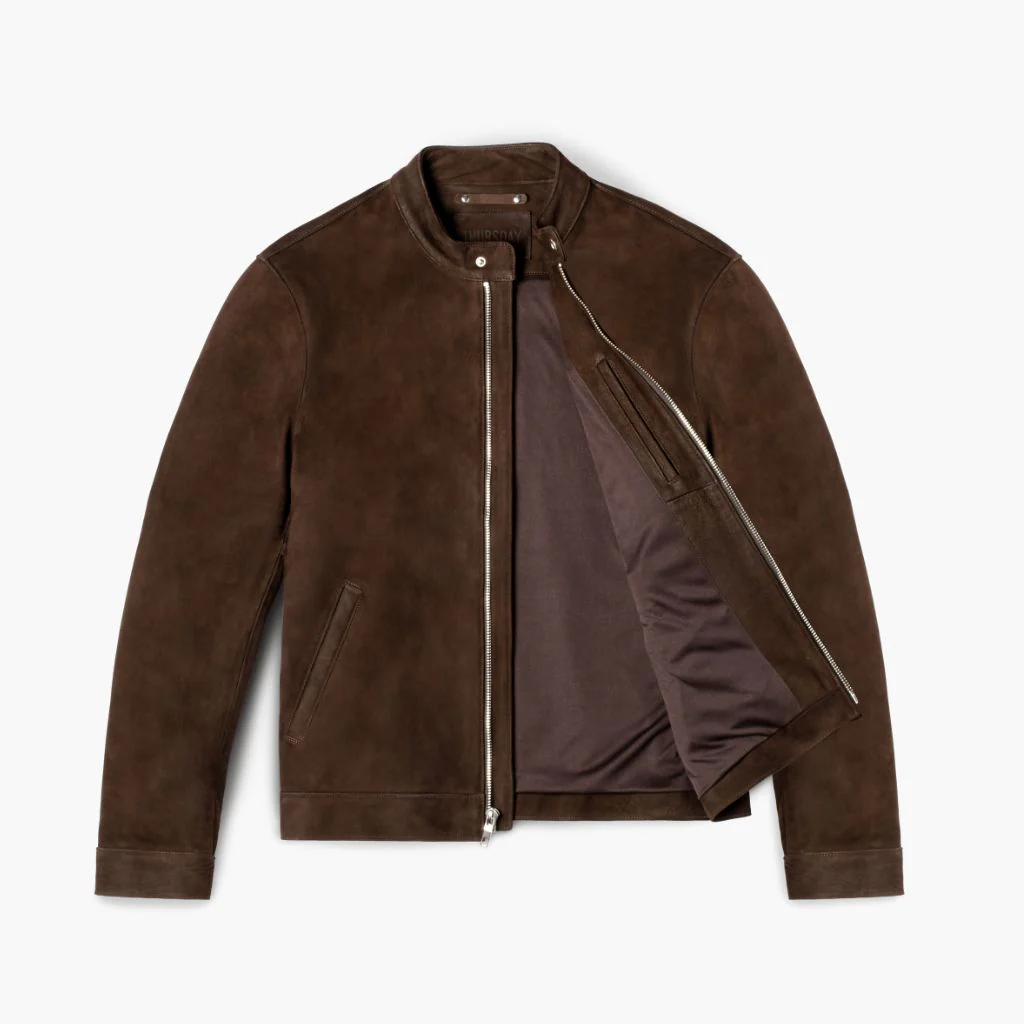 Racer Jacket | Tobacco (Nickel Hardware) - Image 5
