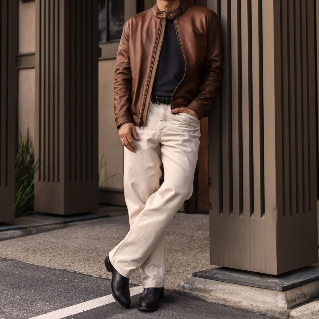 Racer Jacket | Brandy - Image 3