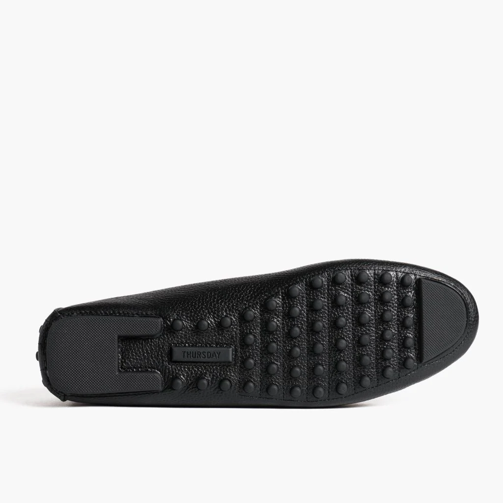 Driving Loafer | Black & Gold - Image 5