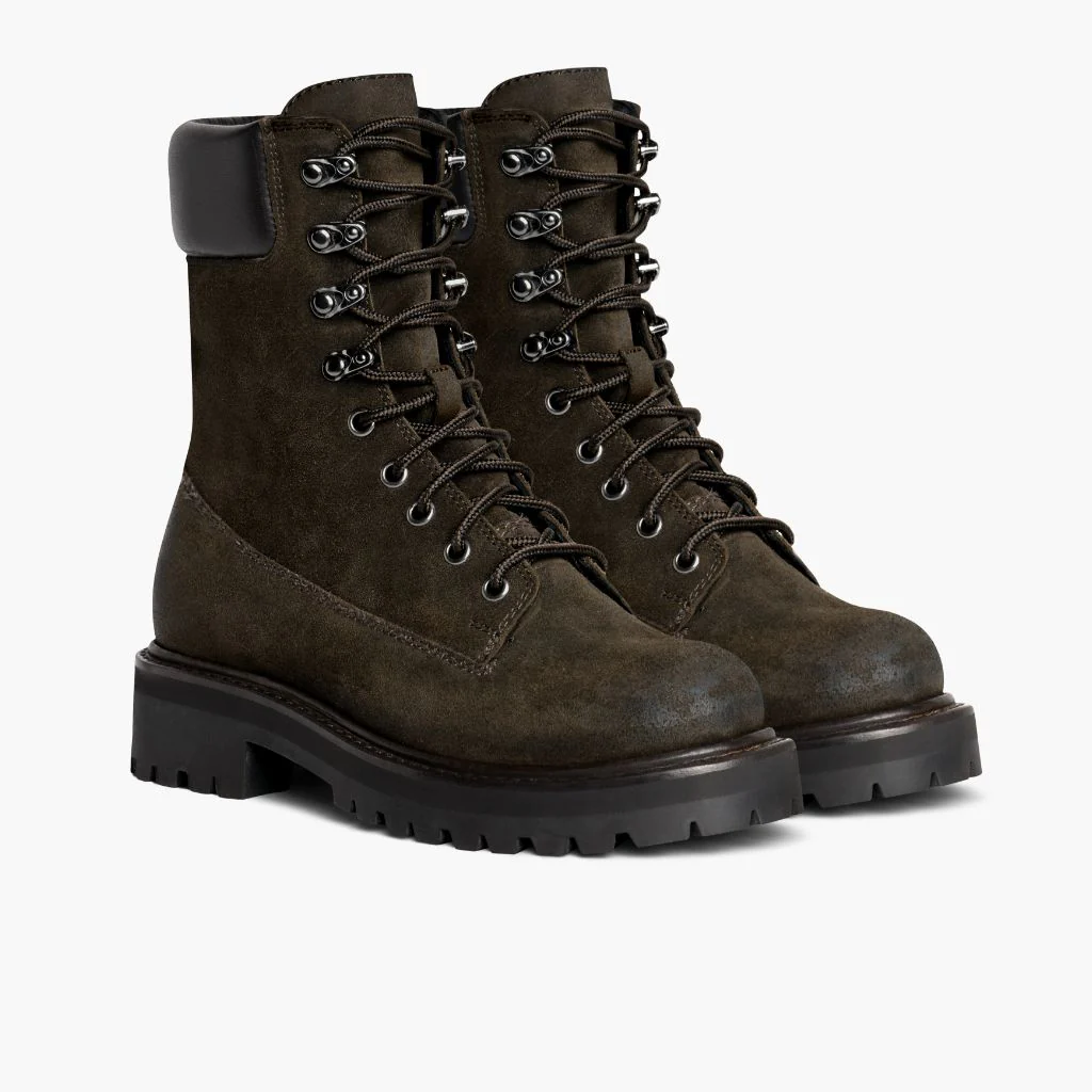 Explorer | Dark Olive Suede - Image 2
